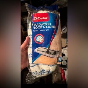 (1) O-Cedar Hardwood Floor 'N More® Microfiber Mop Refill NEW